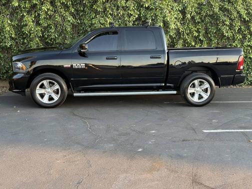 Black Clearcoat 2013 RAM 1500 Sport