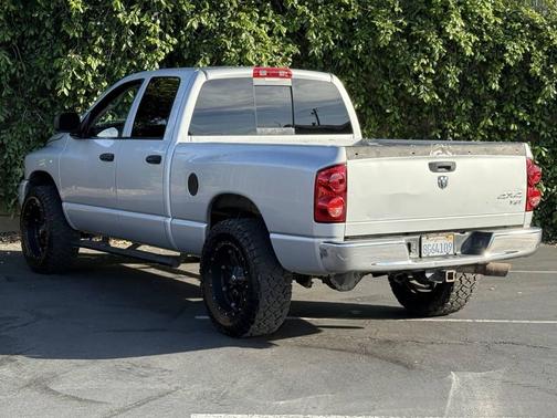 Bright Silver Metallic Clearcoat 2007 Dodge Ram 1500 Laramie Quad Cab