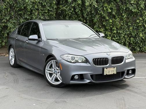 Gray 2014 BMW 535 535i 4dr Sedan