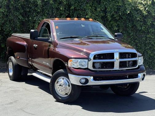 Burgundy 2004 Dodge Ram 3500 Laramie