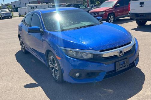 Blue 2016 Honda Civic EX-T