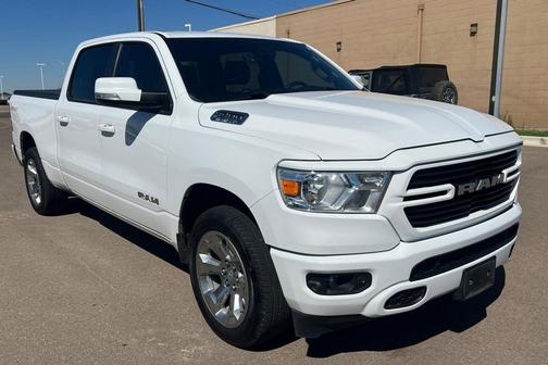 Bright White Clearcoat 2021 RAM 1500 Big Horn/Lone Star