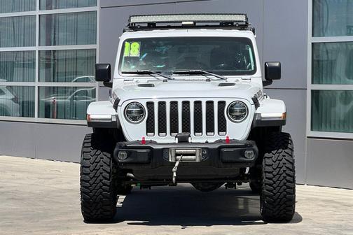 Bright White Clearcoat 2018 Jeep Wrangler Unlimited Rubicon