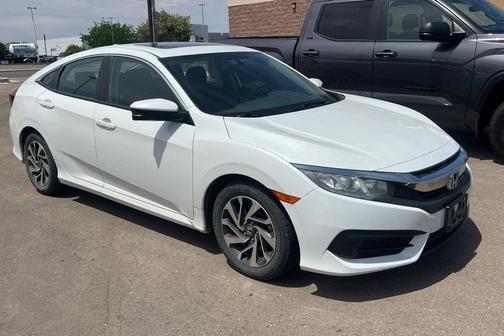 Sonic Gray Pearl 2018 Honda Civic EX