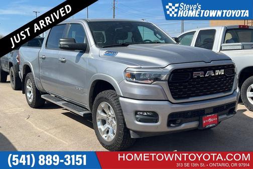 Billet Silver Metallic Clearcoat 2025 RAM 1500 Big Horn/Lone Star