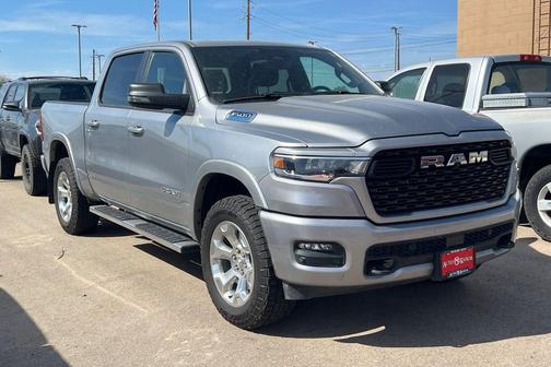 Billet Silver Metallic Clearcoat 2025 RAM 1500 Big Horn/Lone Star