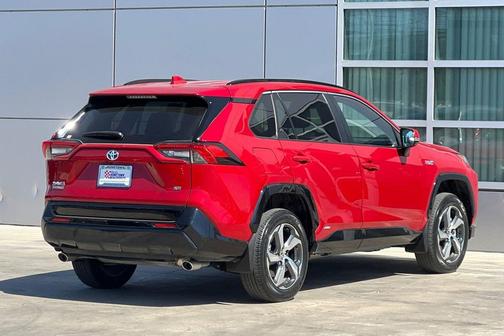 Supersonic Red 2024 Toyota RAV4 Prime SE