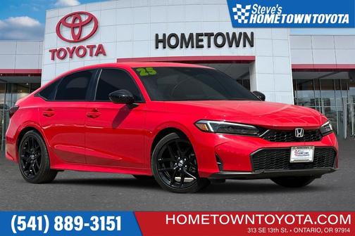 Rallye Red 2025 Honda Civic Sport