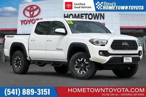 Super White 2018 Toyota Tacoma TRD Off Road