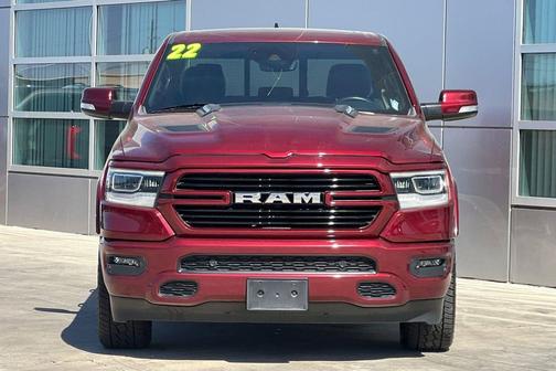 Delmonico Red Pearlcoat 2022 RAM 1500 Laramie