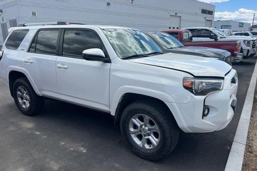 White 2022 Toyota 4Runner SR5