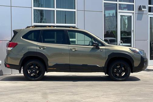 Autumn Green Metallic 2023 Subaru Forester Wilderness