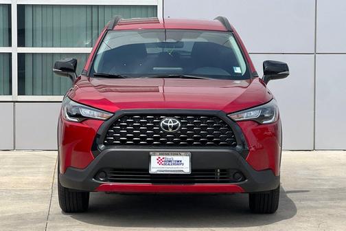 Soul Red Crystal 2025 Toyota Corolla Cross LE