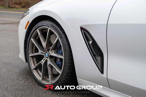 Mineral White Metallic 2020 BMW M850 Gran Coupe xDrive