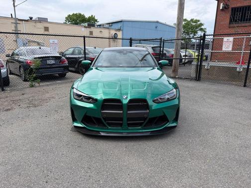 Isle of Man Green Metallic 2024 BMW M4 Competition xDrive