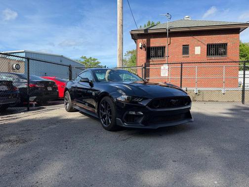 Shadow Black 2022 Ford Mustang Mach 1 Fastback