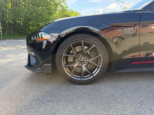 Shadow Black 2022 Ford Mustang Mach 1 Fastback