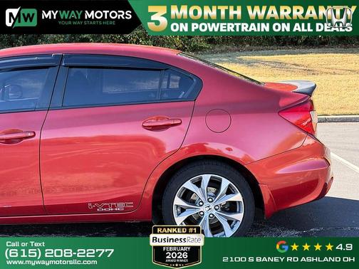 2012 Honda Civic Si
