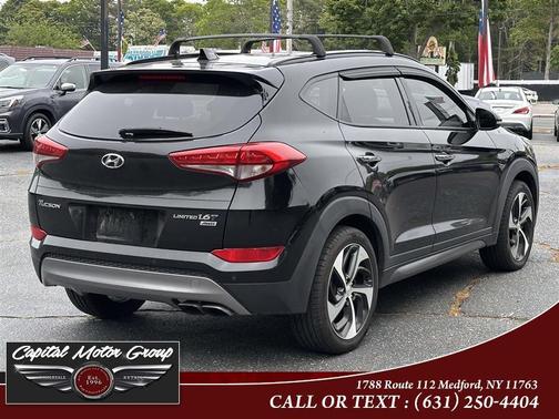 BLACK 2016 Hyundai TUCSON Limited
