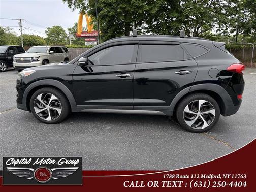 BLACK 2016 Hyundai TUCSON Limited