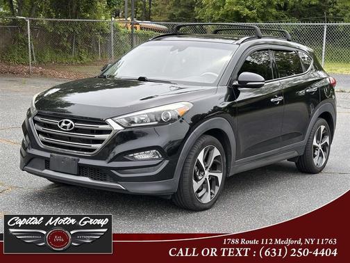 BLACK 2016 Hyundai TUCSON Limited