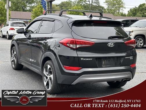 BLACK 2016 Hyundai TUCSON Limited