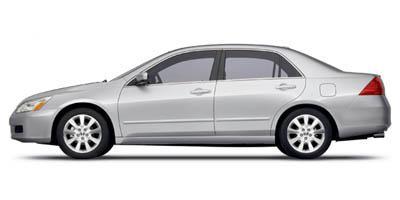 Red 2007 Honda Accord EX-L