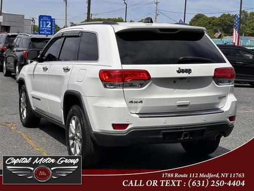 White 2017 Jeep Grand Cherokee Limited