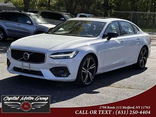 Crystal White Metallic 2020 Volvo S90 T6 AWD R-Design