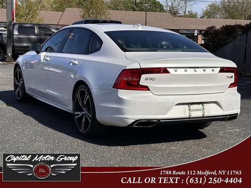 Crystal White Metallic 2020 Volvo S90 T6 AWD R-Design
