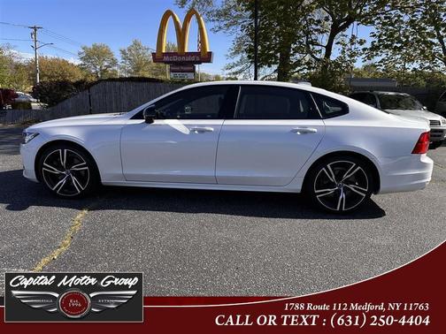 Crystal White Metallic 2020 Volvo S90 T6 AWD R-Design
