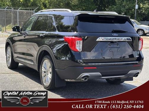 Black 2020 Ford Explorer Limited 4WD