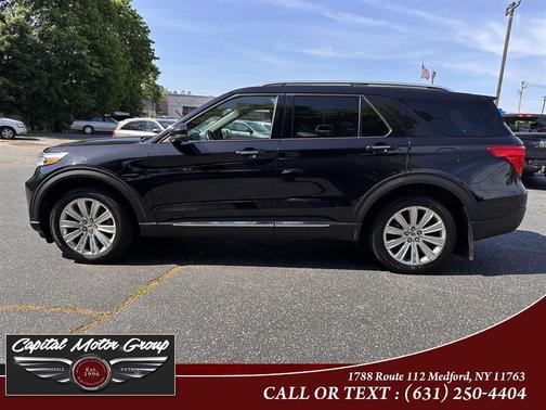 Black 2020 Ford Explorer Limited 4WD