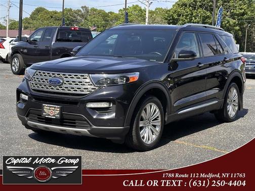Black 2020 Ford Explorer Limited 4WD