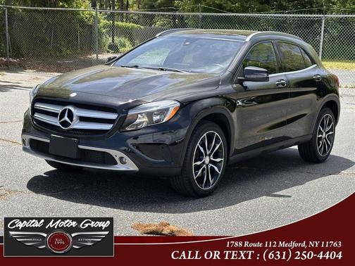 Black 2017 Mercedes-Benz GLA 250 4MATIC