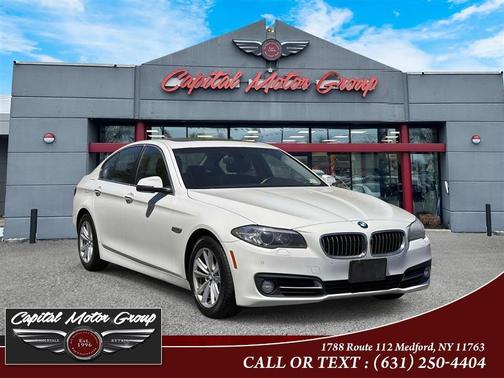 Alpine White 2015 BMW 528 i xDrive