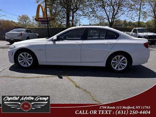 Alpine White 2015 BMW 528 i xDrive