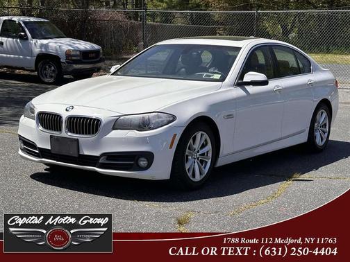 Alpine White 2015 BMW 528 i xDrive