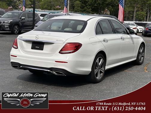 White 2019 Mercedes-Benz E-Class E 300 4MATIC