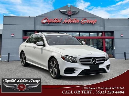 White 2019 Mercedes-Benz E-Class E 300 4MATIC