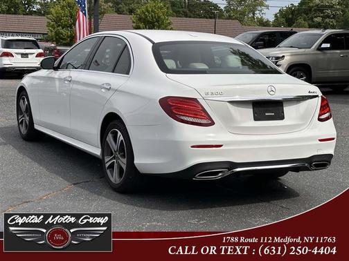 White 2019 Mercedes-Benz E-Class E 300 4MATIC