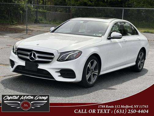 White 2019 Mercedes-Benz E-Class E 300 4MATIC
