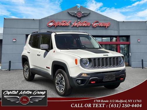 Alpine White 2015 Jeep Renegade Trailhawk