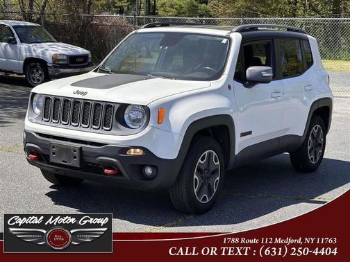 Alpine White 2015 Jeep Renegade Trailhawk