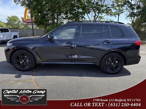Black 2020 BMW X7 xDrive40i