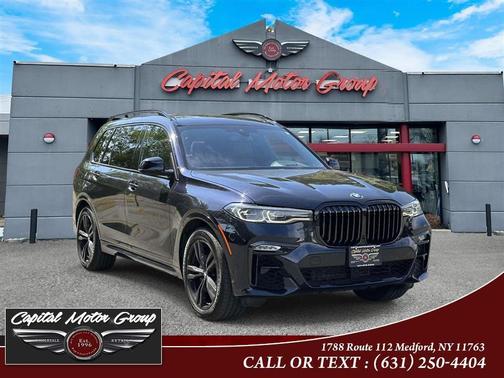 Black 2020 BMW X7 xDrive40i