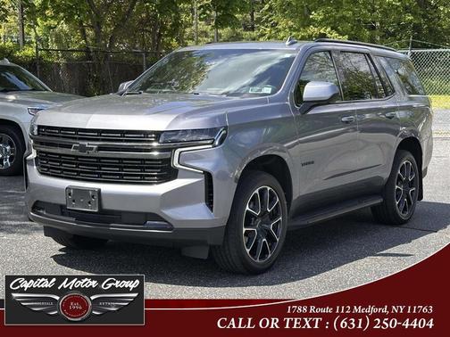 Gray 2021 Chevrolet Tahoe 4WD 4dr RST