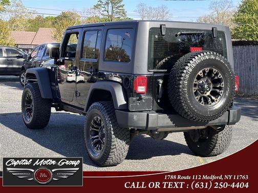 Black 2017 Jeep Wrangler Unlimited Sport