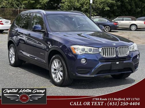 BLUE 2016 BMW X3 xDrive28i