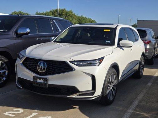 Platinum White Pearl 2025 Acura MDX Technology Package